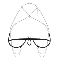 Harness-BH Lustique Schwarz - Obsessive