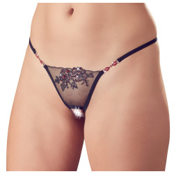 String mit roten Steinen - Cottelli LINGERIE