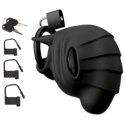 Cock & ball cage - Black Velvets