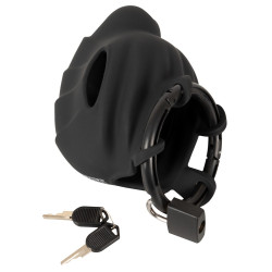 Cock & ball cage - Black Velvets