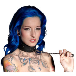 Leder Halsfessel - Zado