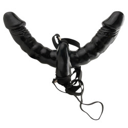 Double Delight Strap-On-Vibrator