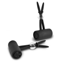 Vibrating Silicone Nipple Lassos