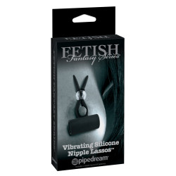 Vibrating Silicone Nipple Lassos