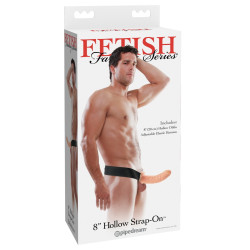 8“ Hollow Strap-on - Fetish Fantasy Series