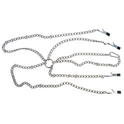 Zaumzeug mit Klemmen - fetish collection