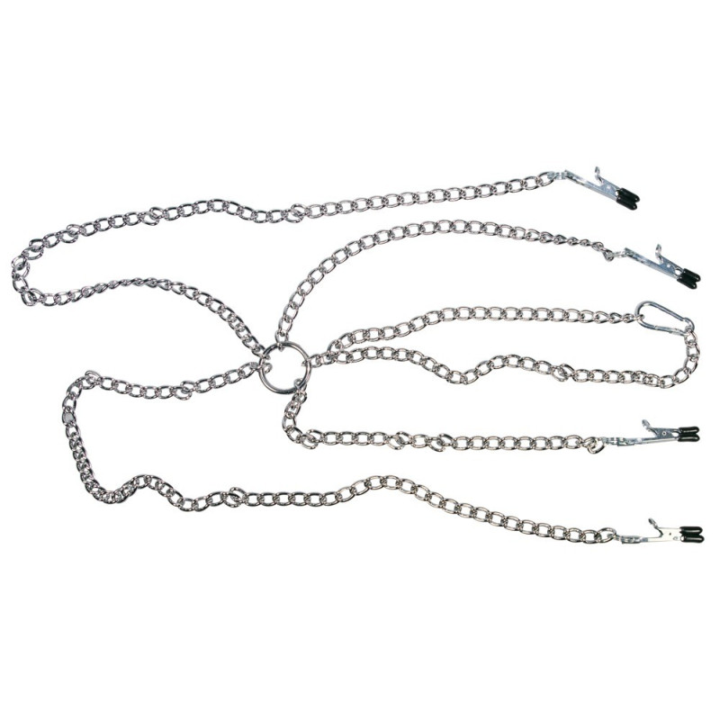 Zaumzeug mit Klemmen - fetish collection