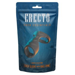 Erecto Cock Sleeve with Ball Ring