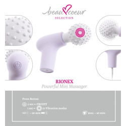 RIONEX Mini Massager - beau coeur