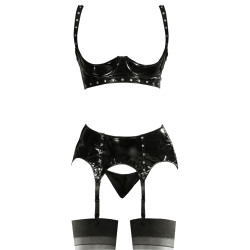 Hebe Set aus Lack - Black Level