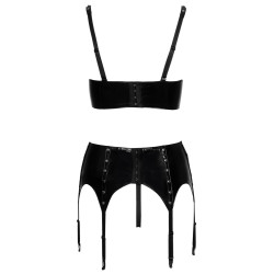 Hebe Set aus Lack - Black Level