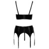 Hebe Set aus Lack - Black Level