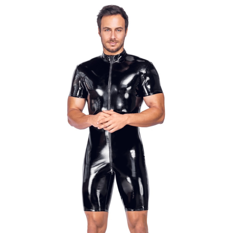 Kurzoverall aus Lack - Black Level