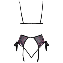 Exklusives Set: Soft-BH, Strapsgurt & String