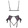 Exklusives Set: Soft-BH, Strapsgurt & String