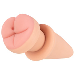 2in1 Butt Plug & Extension - Nature Skin