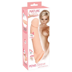 Penis Sleeve mit Extension - Nature Skin