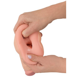 2in1 Extension + Masturbator - Nature Skin