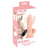 Biegsamer Naturvibrator mit Fernbedienung - Nature Skin | Online bestellen