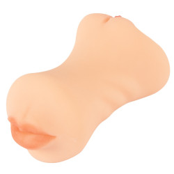 Mouth, Vagina & Ass Masturbator - Nature Skin