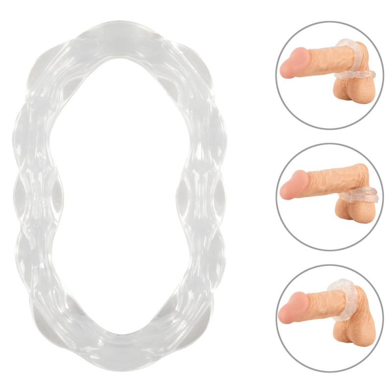 PARINOR Silicone Cock & Ball Ring - beau coeur