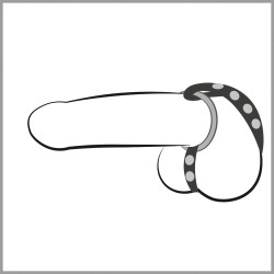 Penis- und Hodenring - Bad Kitty