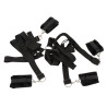 Bettfessel-Set mit 1 Gurtkreuz und 4 Fesseln