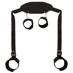 Bondage Set: Halsfesseln, Handfesseln und Fussfesseln