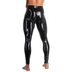 Latex Herren Leggings mit Öffnung