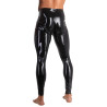 Latex Herren Leggings mit Öffnung