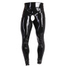 Latex Herren Leggings mit Öffnung