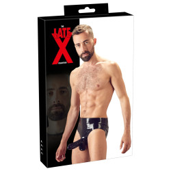 Männer Latex Slip mit Penishülle