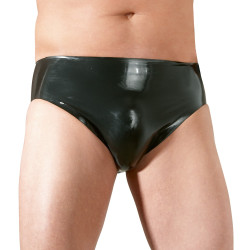 Latex Herren Slip mit integriertem Anal Dildo