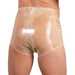 Latex Windelslip - Transparent-/Schwarz