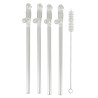 Glas-Trinkhalm Willy 4er Set