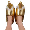 Penis-Hausschuhe Gold