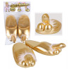Penis-Hausschuhe Gold