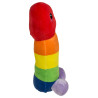Plüsch-Penis Regenbogen 30 cm
