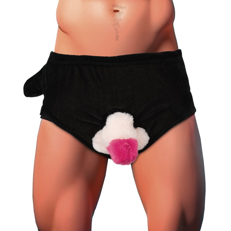 Slip mit aufblasbarem Penis