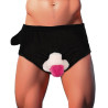 Slip mit aufblasbarem Penis