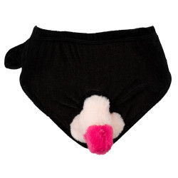 Slip mit aufblasbarem Penis