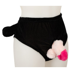 Slip mit aufblasbarem Penis