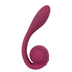 Bendable Spot-On Vibrator - Rosenrot