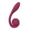 Bendable Spot-On Vibrator - Rosenrot