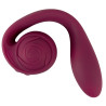 Bendable Spot-On Vibrator - Rosenrot
