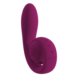 Bendable Spot-On Vibrator - Rosenrot