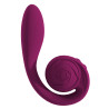 Bendable Spot-On Vibrator - Rosenrot