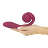 Bendable Spot-On Vibrator - Rosenrot