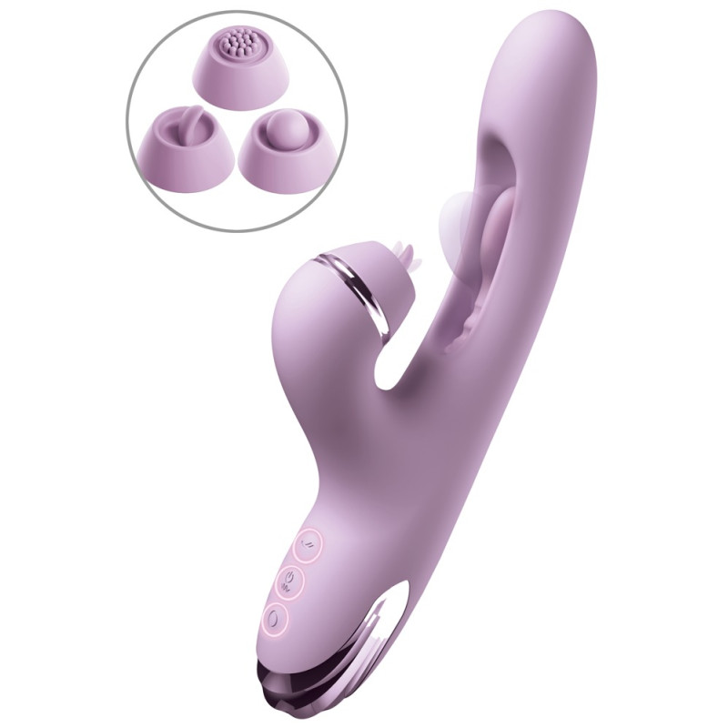 G-Touch Pulse Pro Purple - Rabbitvibrator mit 3 Motoren