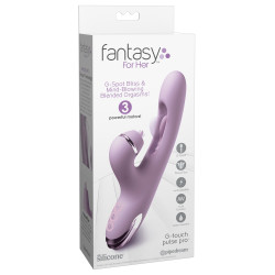 G-Touch Pulse Pro Purple - Rabbitvibrator mit 3 Motoren